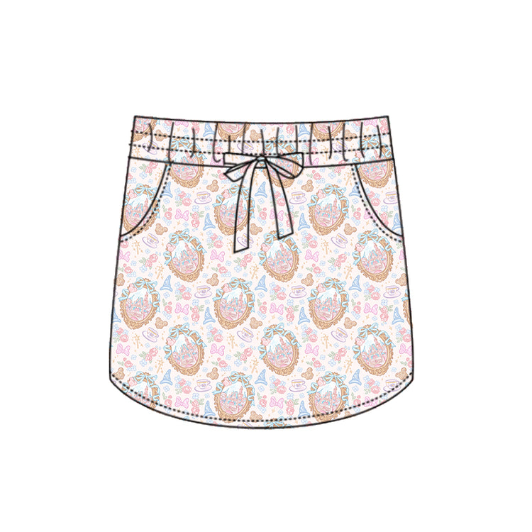 KIDS Scuba Tennis Skort - Meet me at the Castle