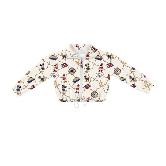 ADULT Zip Up Pullover - Roped in Cruise