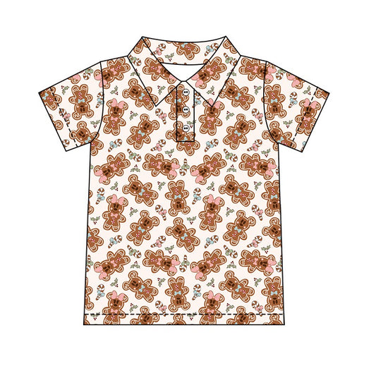 Men's Performance Button Up - Boho Cookie Stroll PREORDER