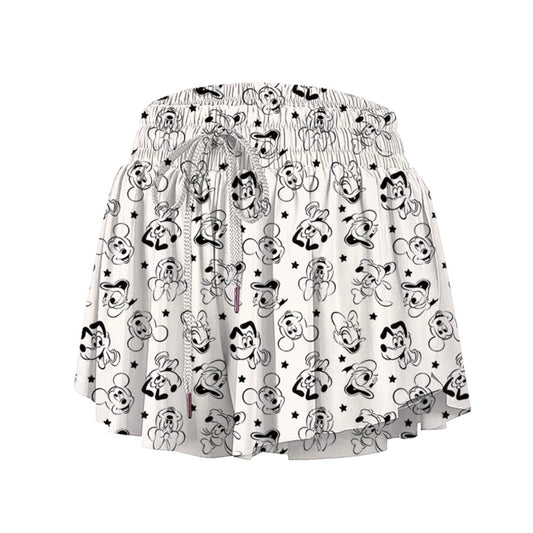 ADULT Butterfly Shorts - Sketchbook