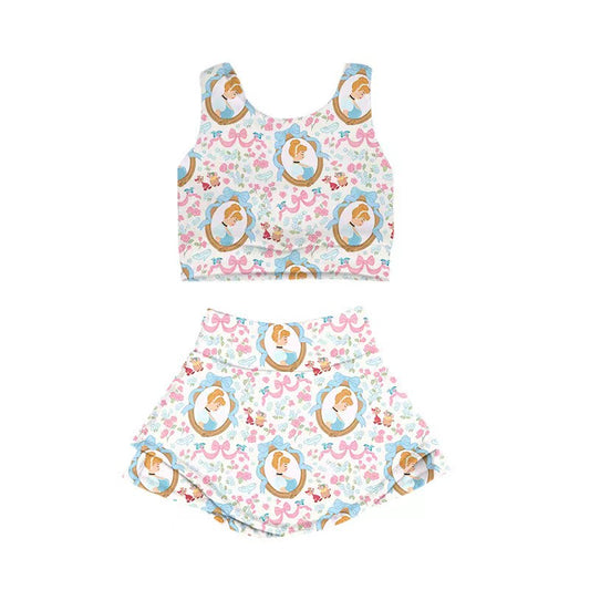 KIDS Crop + Skort Set - Midnight Magic PREORDER