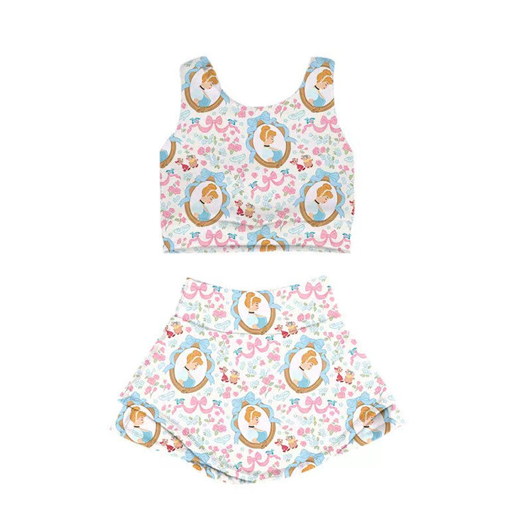 KIDS Crop + Skort Set - Midnight Magic PREORDER