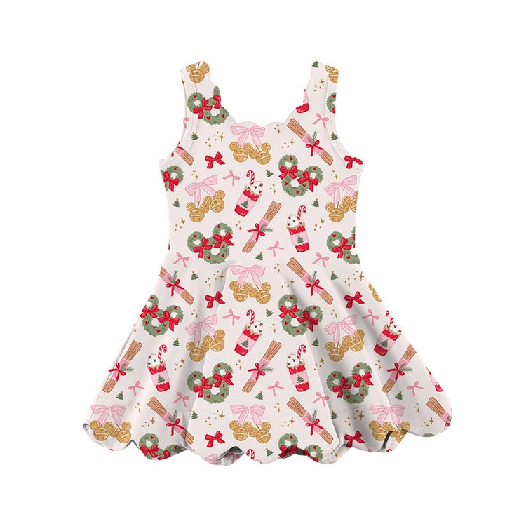 ADULT Scalloped Dress - Sweets + Treats PREORDER
