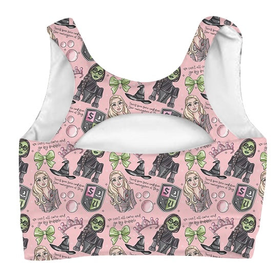 KIDS Longline Crop Tank - Wickedly Pink