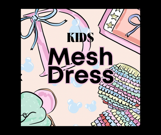 KIDS Mesh Tank Dress - Birthday