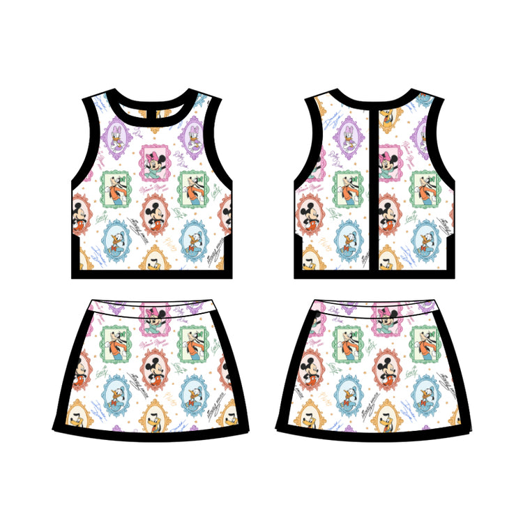 ADULT Colorblock Tank + Skort Set - The Six + Signatures
