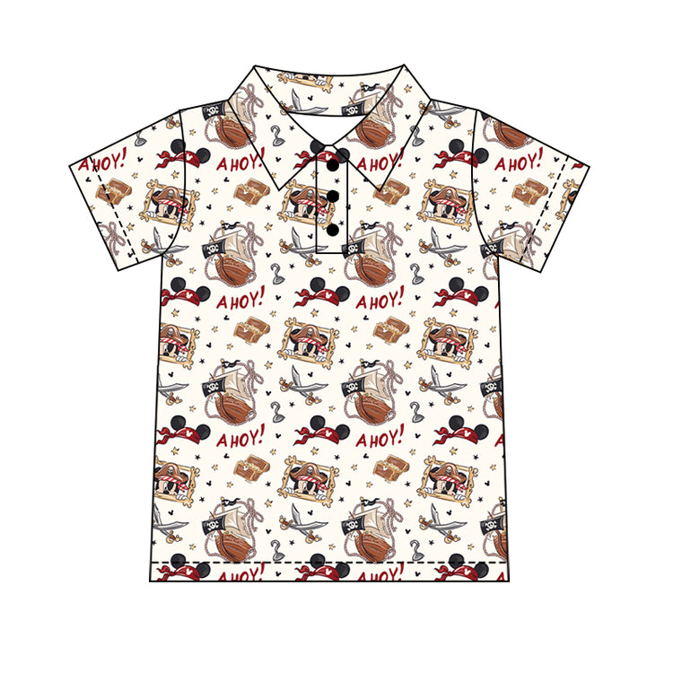 Men's Performance Button Up - Ahoy!