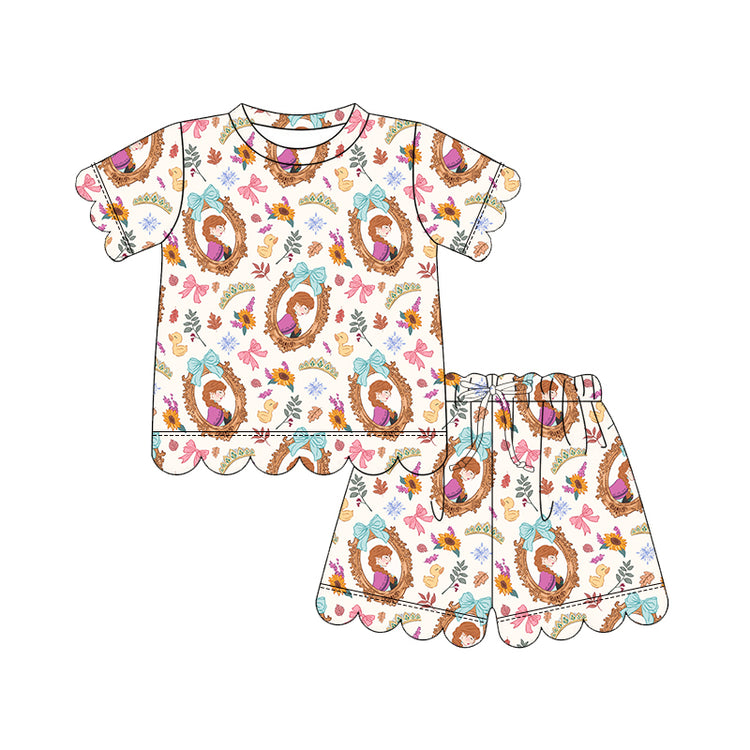 ADULT Scallop Tee + Shorts Set - Loyal Heart
