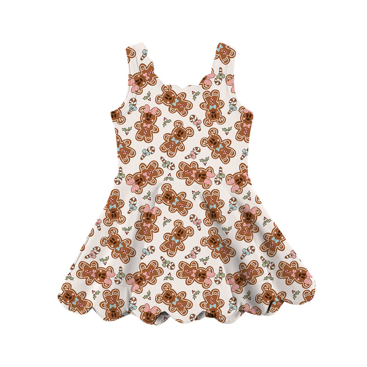 KIDS Scalloped Tank Dress - Boho Cookie Stroll