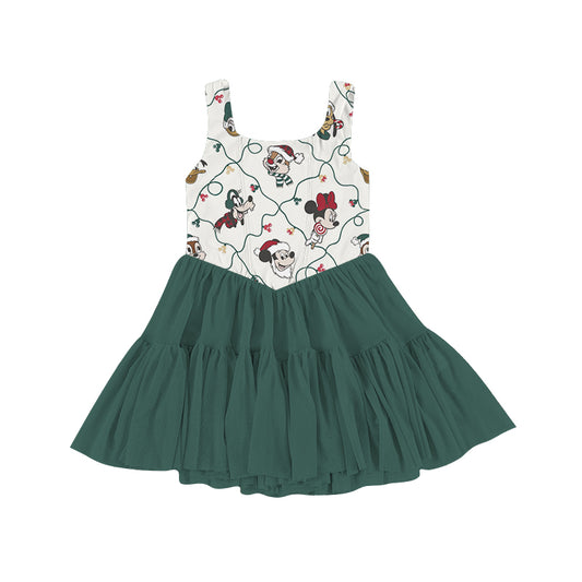 ADULT Mesh Tank Dress - 'tis the season