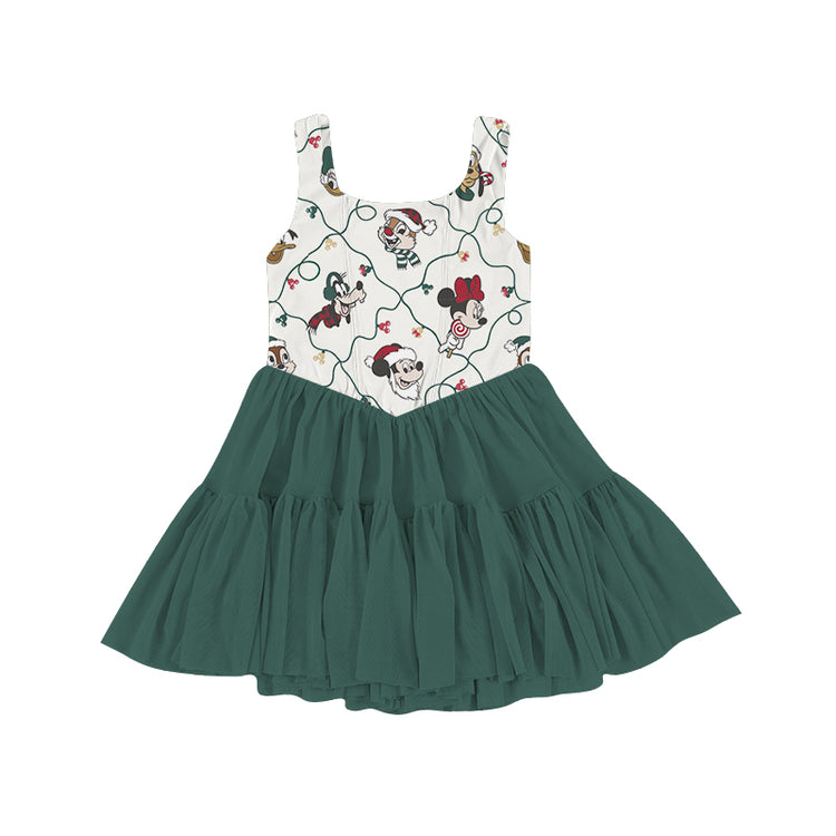 ADULT Mesh Tank Dress - 'tis the season