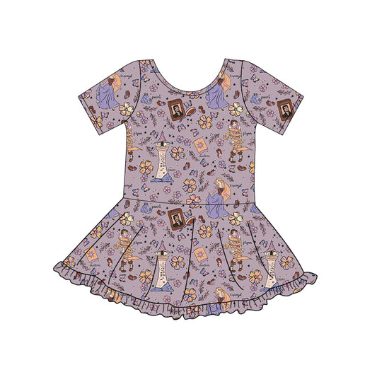 KIDS Park Essential TWIRL Dress - Floating Lanterns