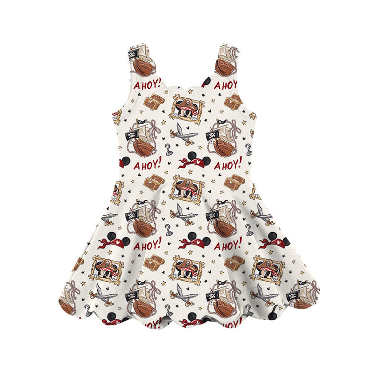 ADULT Scalloped Dress - Ahoy! PREORDER