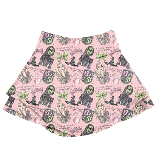 ADULT Layered Skort - Wickedly Pink