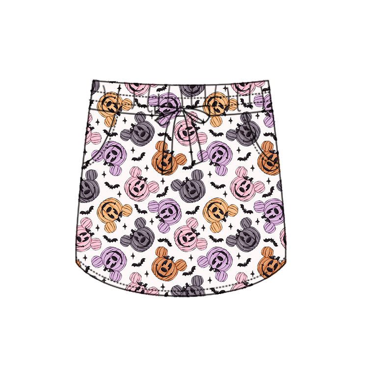 ADULT Scuba Tennis Skort - Oh, Bats + Pumpkins