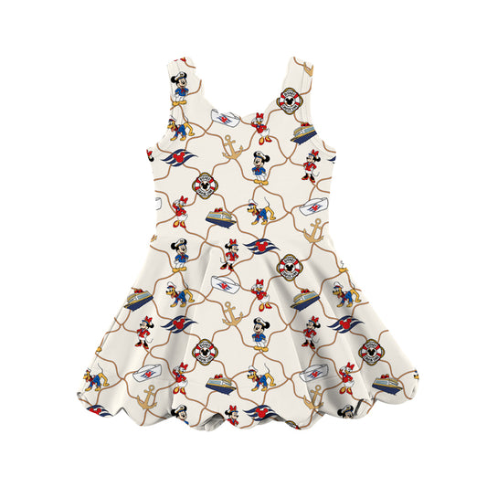 ADULT Scalloped Dress - Roped in Cruise