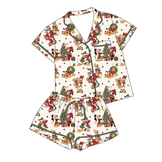 ADULT Bamboo Lounge Set - Night Before Christmas PREORDER