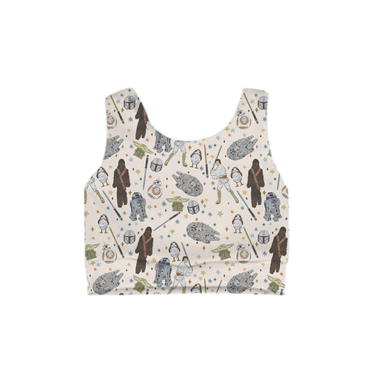 ADULT Crop Tank - Boho Galaxy