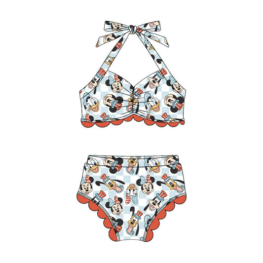 Sweetheart Ruffle Bikini - USA