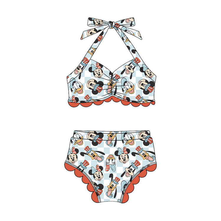 Sweetheart Ruffle Bikini - USA