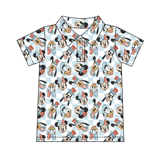 Men's Performance Button Up - USA