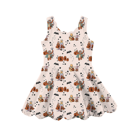 ADULT Scalloped Dress - Spooky 100 Acres