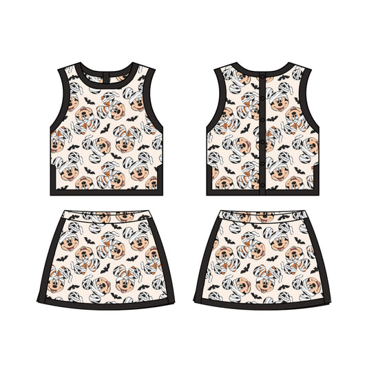 ADULT Colorblock Tank + Skort Set - Mummy Magic