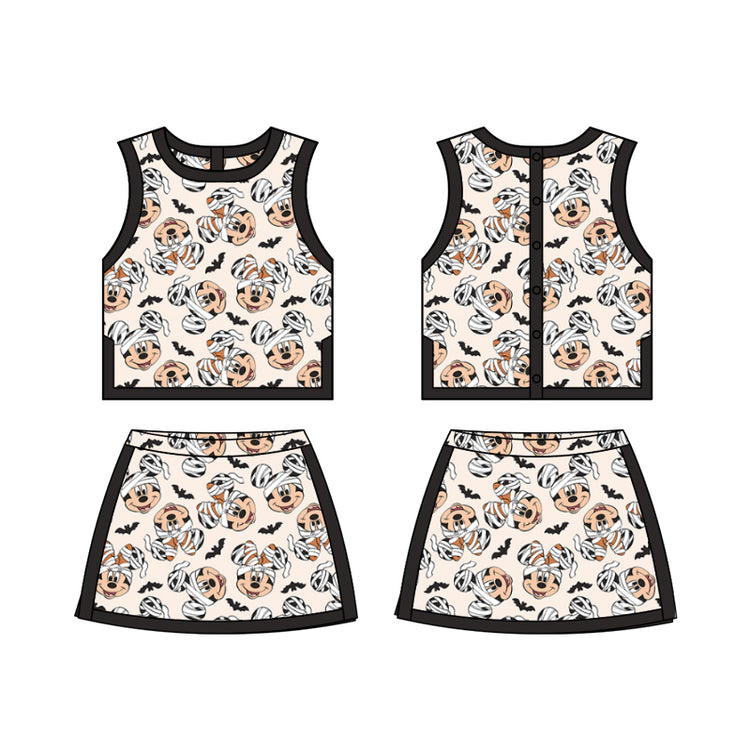 ADULT Colorblock Tank + Skort Set - Mummy Magic