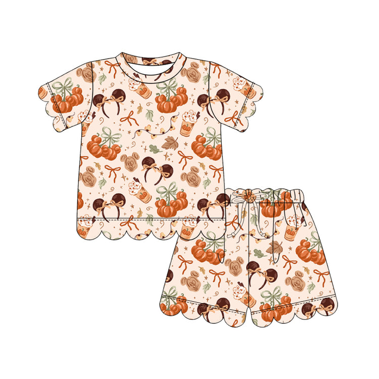 ADULT Scallop Set - Pumpkin Spice