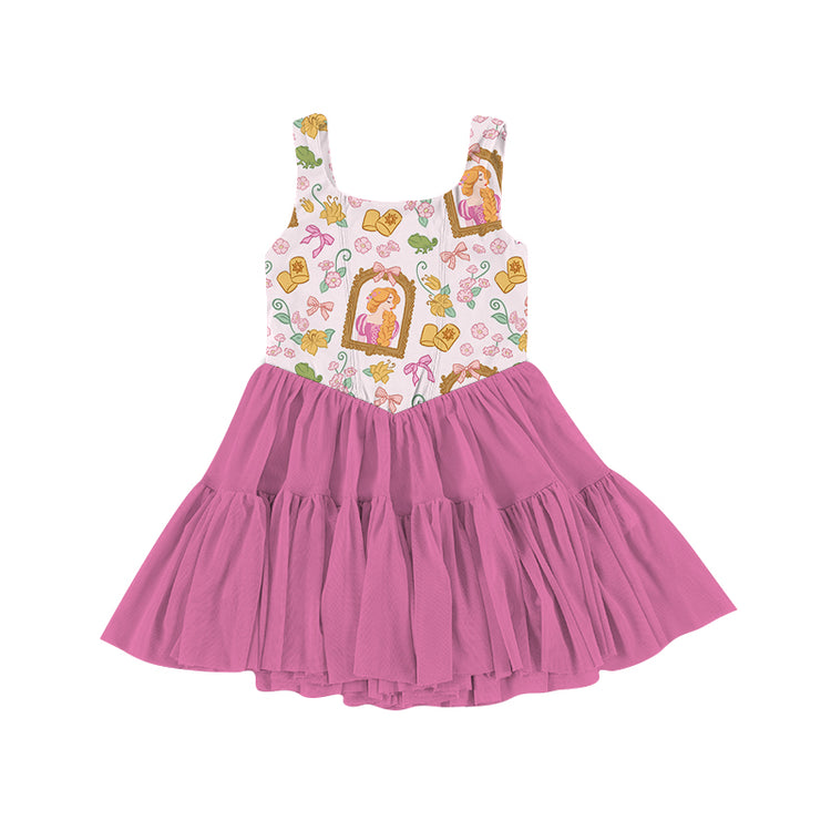 KIDS Mesh Tank Dress - Lantern Lady PREORDER