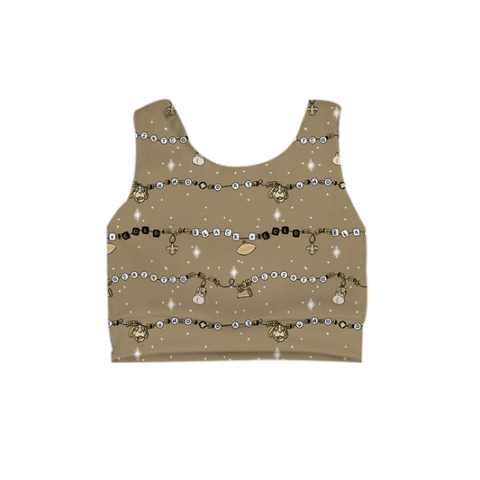 KIDS Crop Tank - Saints