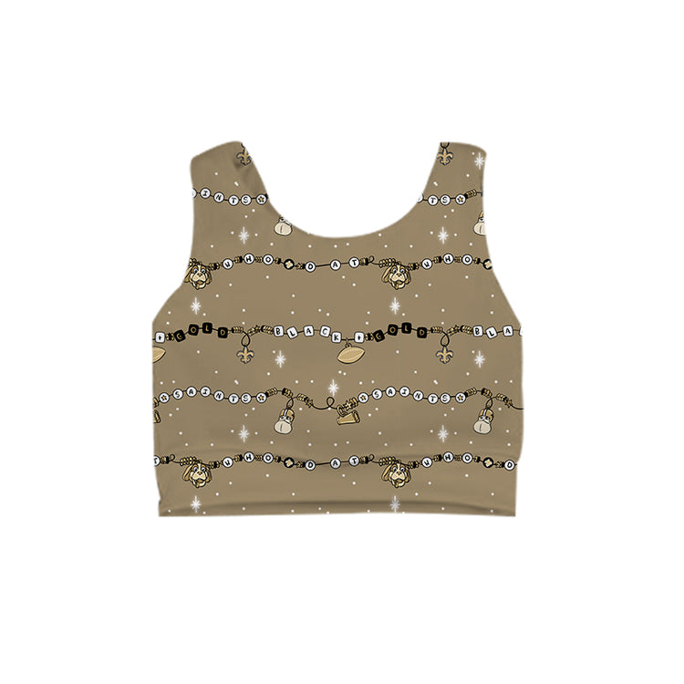 ADULT Crop Tank - Saints