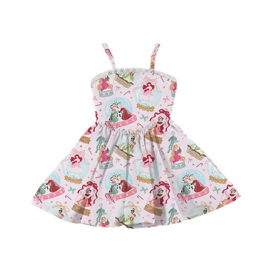 KIDS Twirl Dress - Wonderland Snow Globes PREORDER