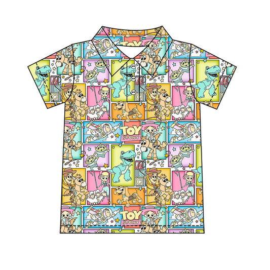 Boy's Performance Button Up - Toybox