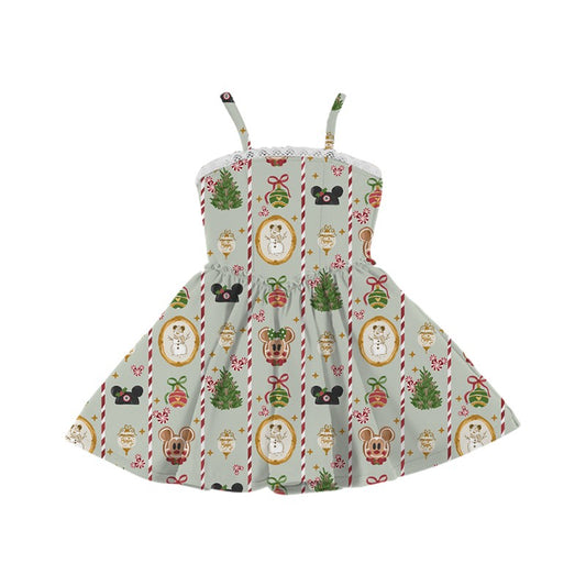 KIDS Twirl Dress - Holly Jolly PREORDER