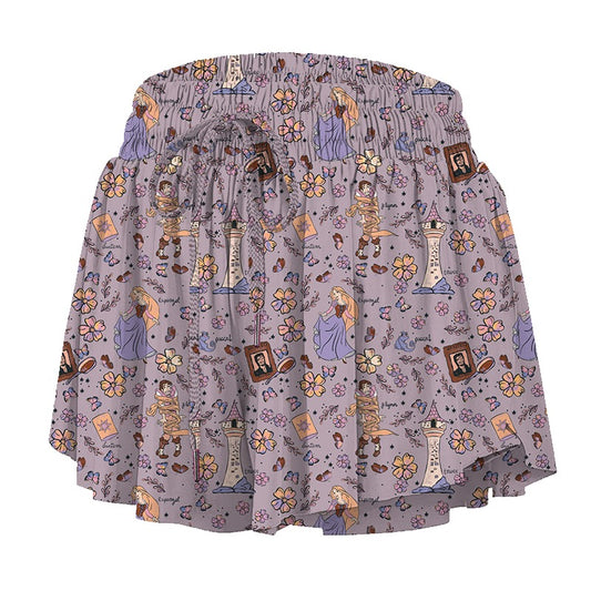 ADULT Butterfly Shorts - Floating Lanterns