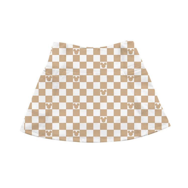 KIDS Park Skort - Modern Mouse TAN