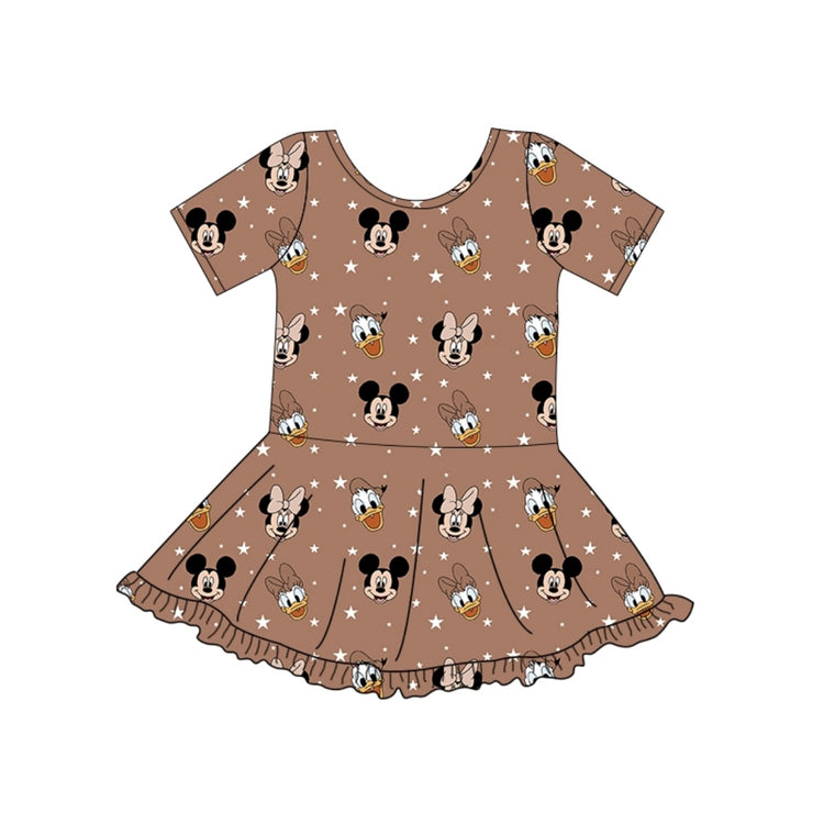 KIDS Park Essential TWIRL Dress - Boho Park STARS