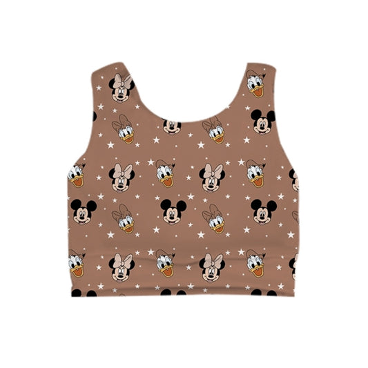 KIDS Crop Tank - Boho Park STARS