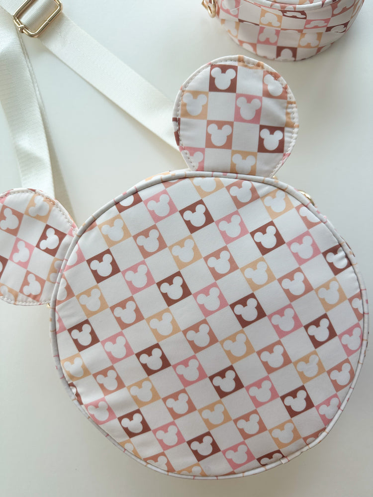 MultiMagical Mouse Bag/Pouch - Boho Magic Checkers