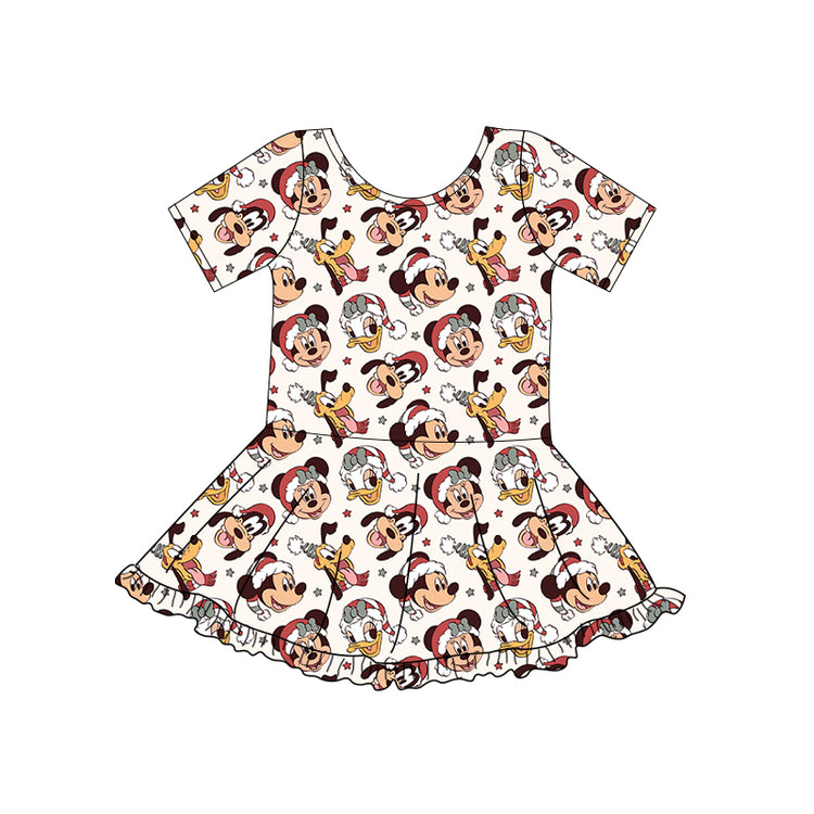 KIDS Twirl Dress - Classic Christmas