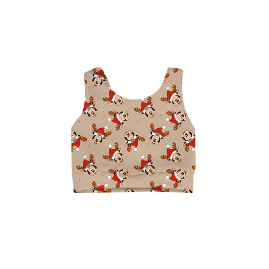 KIDS Crop - Boho Reindeer