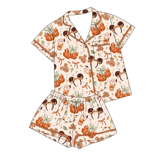 KIDS Bamboo Lounge Set - Pumpkin Spice - 9/8 processing start date