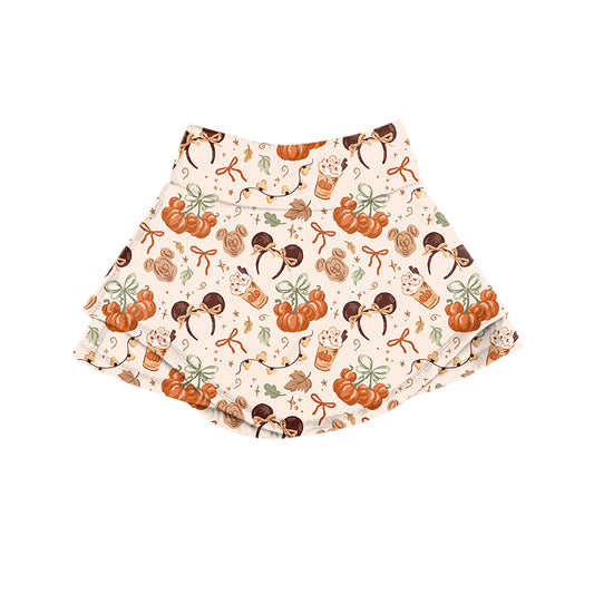 KIDS Skort - Pumpkin Spice