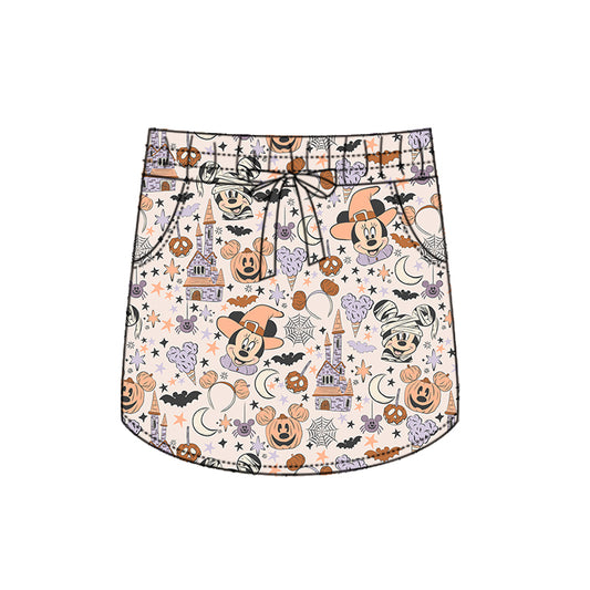 KIDS Scuba Tennis Skort - Spooky Magic