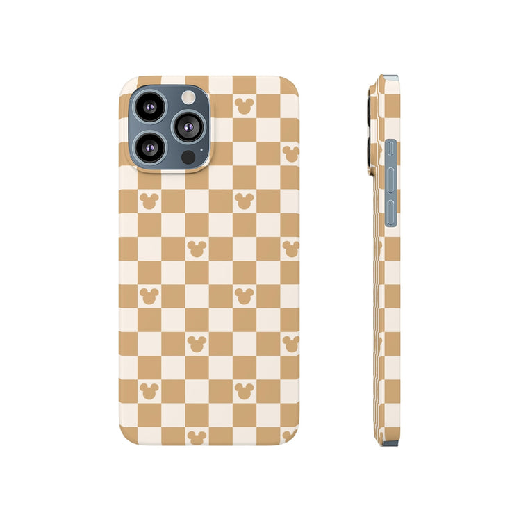 iPhone 13 Pro Max Case - Modern Mouse TAN